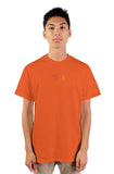 Embroidered Colorful MELK Logo Shirt (Orange)