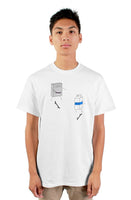 MELK+CERAL Skate T-Shirt (White)