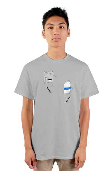 MELK+CERAL Skate T-Shirt (Grey)